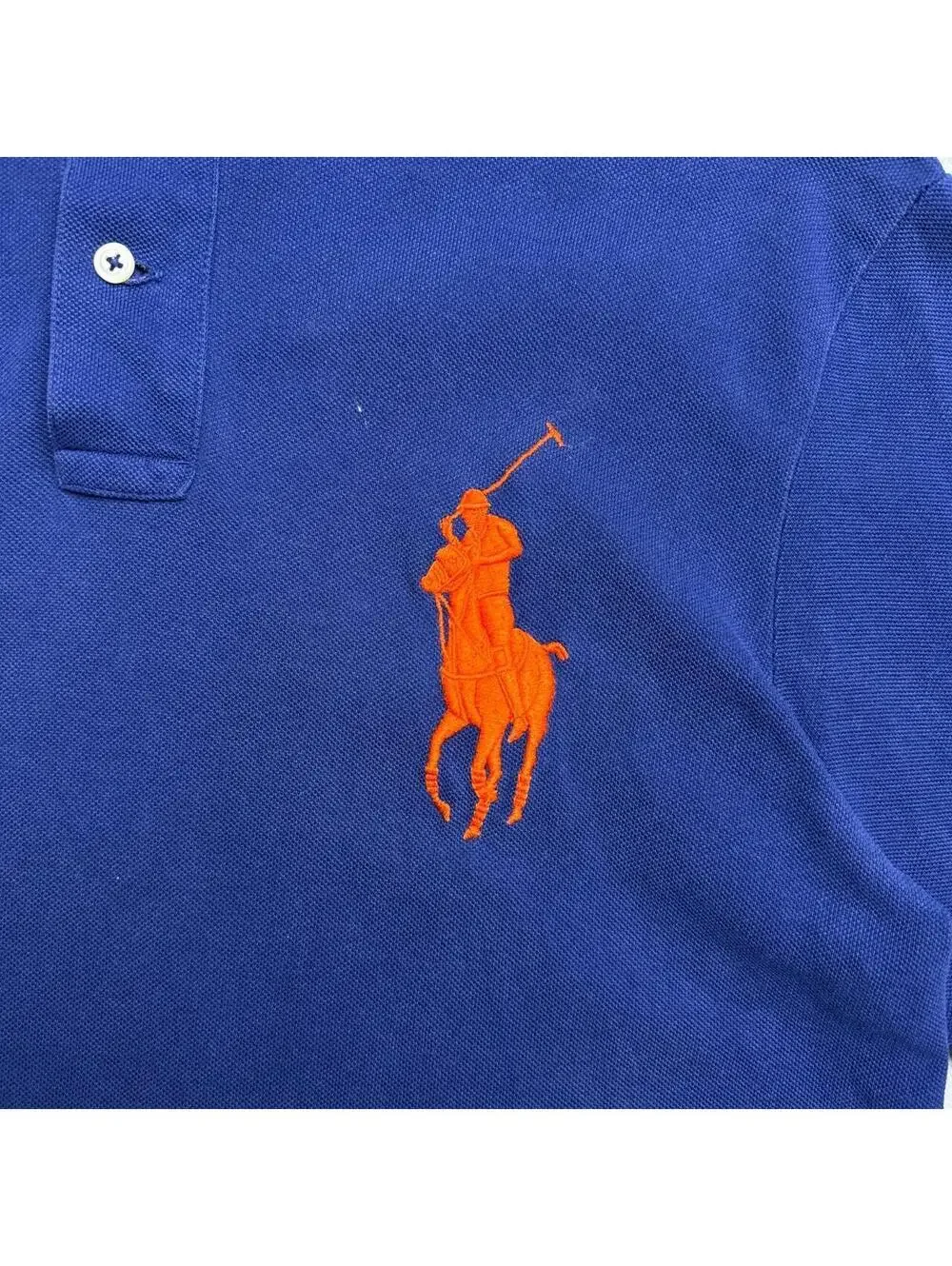 Y2K Polo Ralph Lauren blue polo shirt
